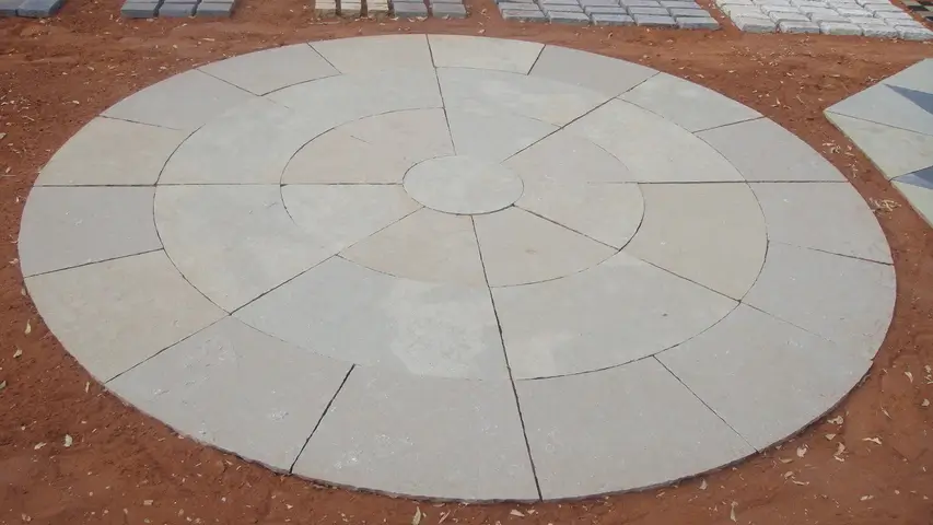 Yellow Limestone Circle